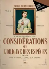 Considérations sur l'Origine des Espèces : Tome 1