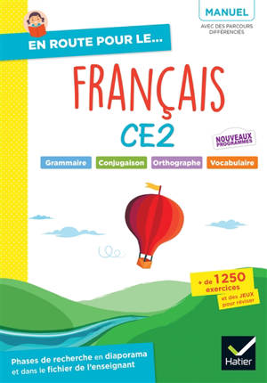 En route pour le français, CE2 : manuel : nouveaux programmes