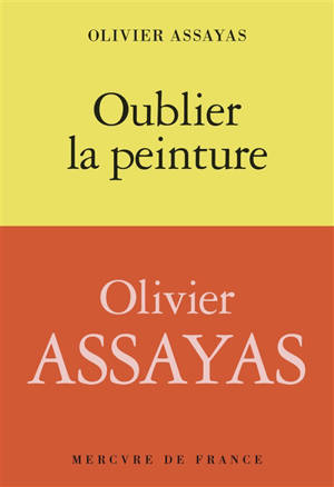 Oublier la peinture