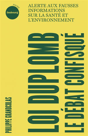 Loi Duplomb : alerte aux fausses informations sur la santé et l'environnement