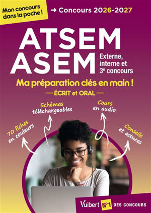 ATSEM, ASEM : externe, interne et 3e concours : concours 2026-2027