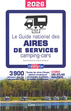 Le guide national des aires de services camping-cars 2026