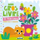 Mon P'tit Hemma : Mon gros livre du printemps : Gommettes et coloriage