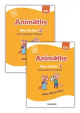 Animaths CE1 : fichier 1 + fichier 2 + planches
