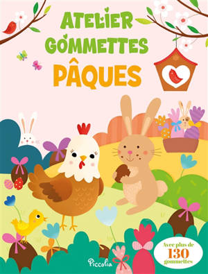 Pâques : atelier gommettes : avec plus de 130 gommettes