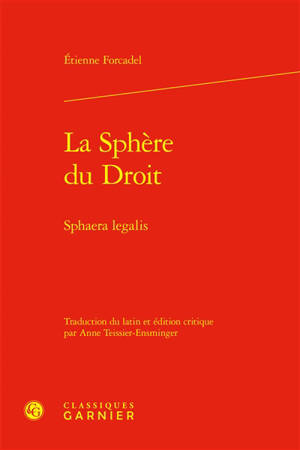 La sphère du droit. Sphaera legalis