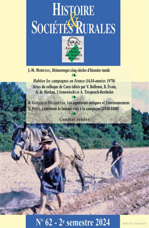 Histoire & sociétés rurales, n° 62