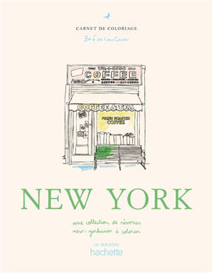 New York : une collection de rêveries new-yorkaises à colorier
