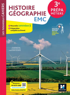 Histoire géographie, EMC, 3e prépa métiers