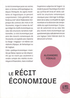 Le récit économique