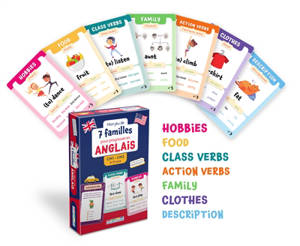 Mon jeu de 7 familles pour progresser en anglais : CM1-CM2