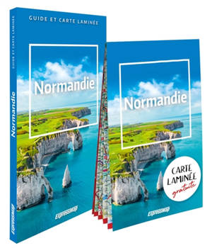 Normandie : guide et carte laminée