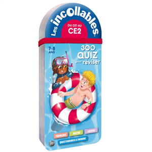 300 quiz pour réviser : du CE1 au CE2, 7-8 ans