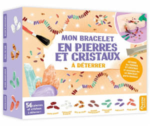 Mon bracelet en pierres et cristaux à déterrer