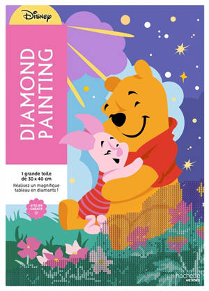 Diamond painting : Winnie l'ourson : réalisez un magnifique tableau en diamants !