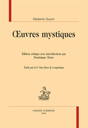 Oeuvres mystiques