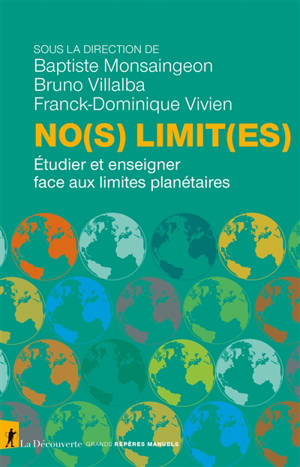 No(s) limit(es) : étudier et enseigner face aux limites planétaires