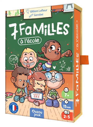 Jeu de 7 familles : A l'école