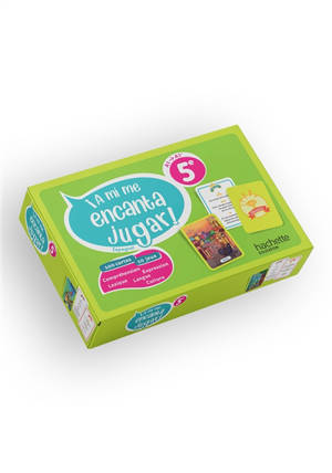 A mi me encanta jugar !, espagnol 5e, A1-A1+ : 100 cartes, 10 jeux