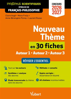Les arcanes de la création en 30 fiches : prépas scientifiques, épreuve de français philosophie, concours 2026-2027