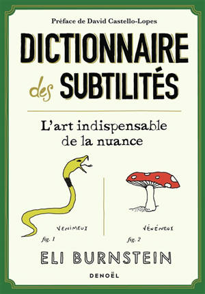 Dictionnaire des subtilités : l'art indispensable de la nuance