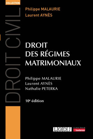 Droit des régimes matrimoniaux