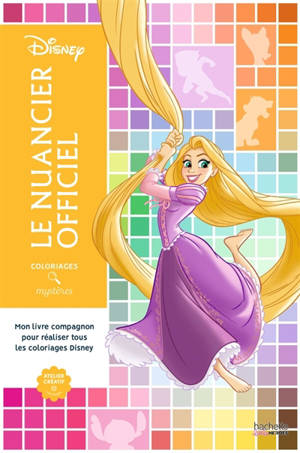 Coloriages mystères : Livre compagnon : Nuancier des personnages Disney