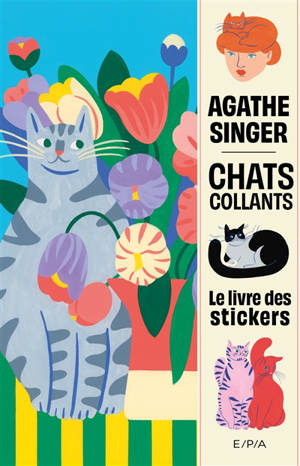 Chats collants : le livre des stickers