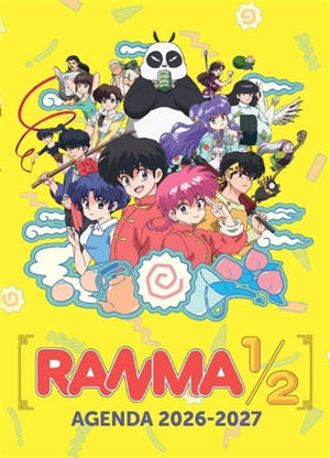 Agenda scolaire 2026-2027 Ranma 1/2