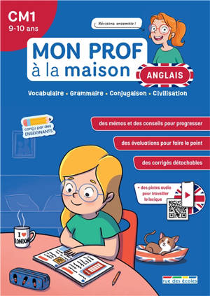 Anglais CM1, 9-10 ans : vocabulaire, grammaire, conjugaison, civilisation
