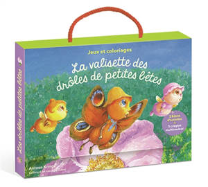 La valisette des Drôles de petites bêtes : jeux et coloriages