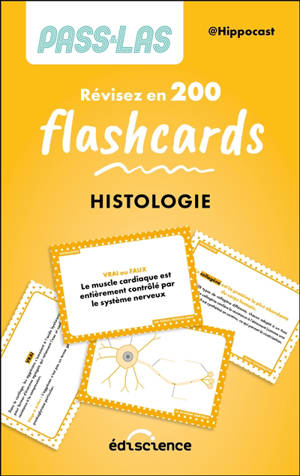 Pass & LAS histologie : révisez en 200 flashcards