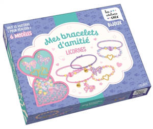Mes bracelets d'amitié : licornes