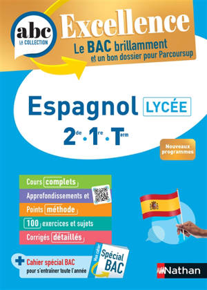 Espagnol 2de, 1re, terminale