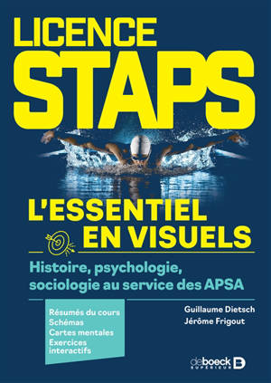 Licence Staps : l'essentiel en visuels : histoire, psychologie, sociologie au service des APSA