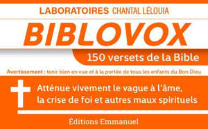 Biblovox : 150 versets de la Bible