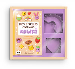 Mes biscuits craquants kawaï : 15 recettes faciles à réaliser en famille !