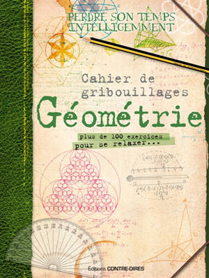 Cahier de gribouillages géométrie