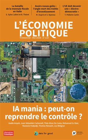 Economie politique (L'), n° 110. IA mania : peut-on reprendre le contrôle ?