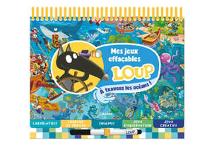 Mes jeux effaçables Loup : à travers les océans !