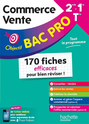 Bac pro MRC, 2de, 1re, terminale : fiches efficaces pour bien réviser !
