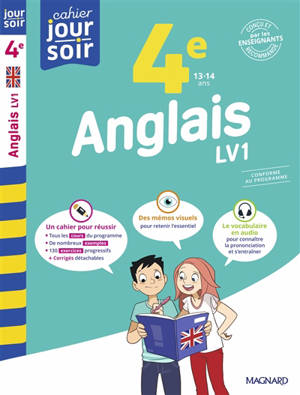 Anglais LV1 4e, 13-14 ans : conforme au programme