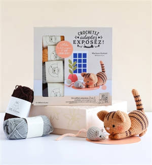 Milo le chat tigré : coffret chat