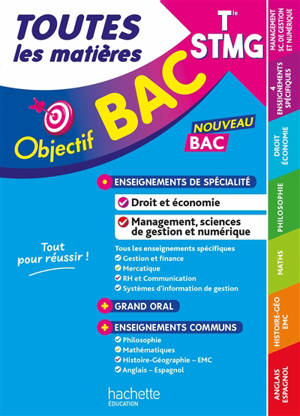 Toutes les matières terminale STMG : nouveau bac