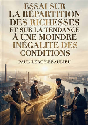 Essai sur la répartition des richesses et sur la tendance à une moindre inégalité des conditions : Une analyse des lois économiques influençant la distribution des richesses et l'évolution vers une société moins inégalitaire, par Paul Leroy Beaulieu.