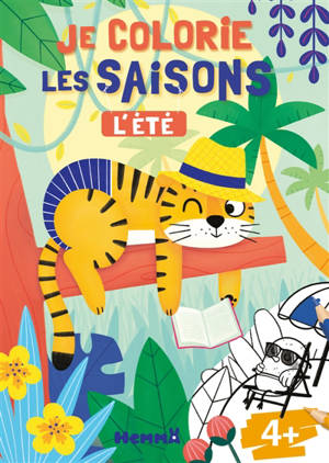 Je colorie les saisons : L'été