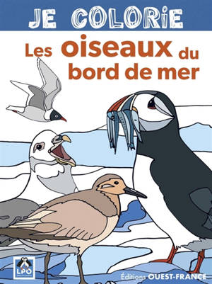 Je colorie les oiseaux du bord de mer