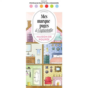 Maison de poupée : mes marque-pages à l'aquarelle