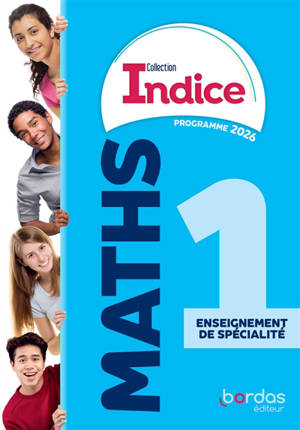 Maths, 1re : enseignement de spécialité : programme 2026