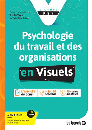 Psychologie du travail et des organisations en visuels : licence psy